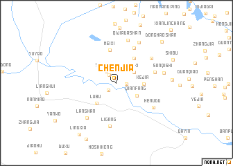 map of Chenjia