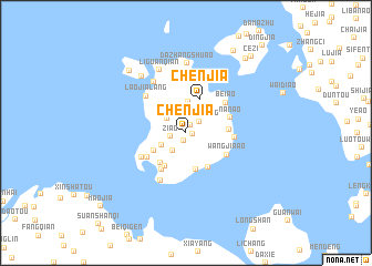 map of Chenjia