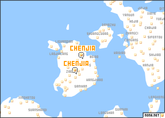 map of Chenjia