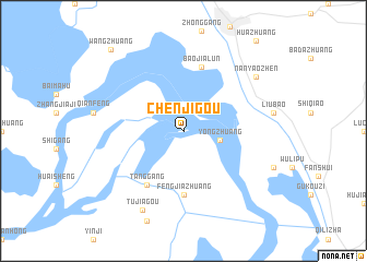 map of Chenjigou