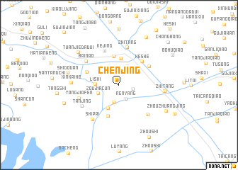 map of Chenjing