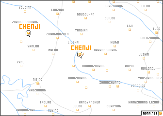 map of Chenji