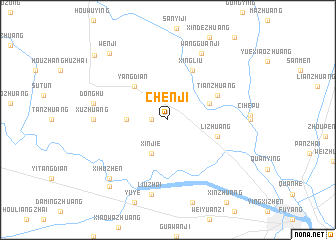 map of Chenji