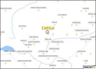 map of Chenji