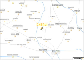 map of Chenji