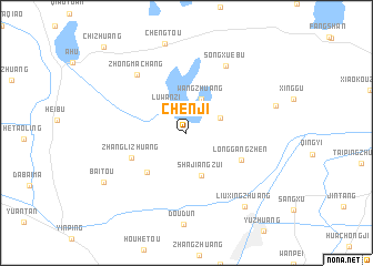 map of Chenji