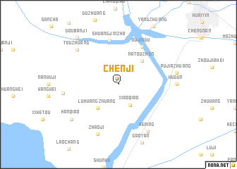 map of Chenji