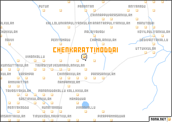 map of Chenkarattimoddai