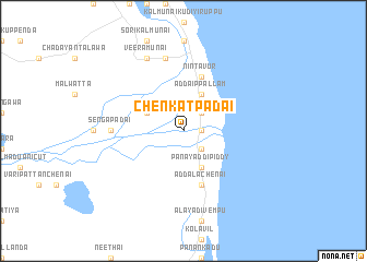 map of Chenkatpadai