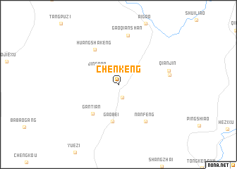 map of Chenkeng