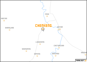 map of Chenkeng