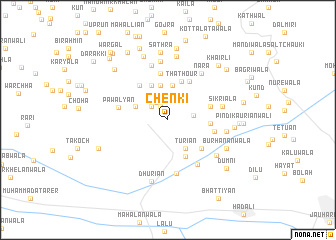map of Chenki