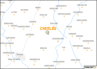 map of Chenlou