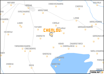 map of Chenlou