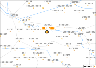 map of Chenmiao