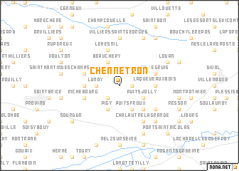 map of Chennetron