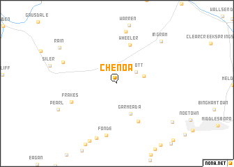 map of Chenoa