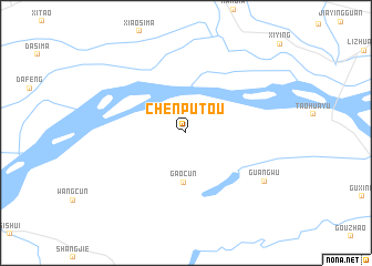 map of Chenputou