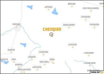 map of Chenqian