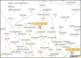 map of Chenqiao