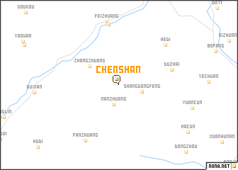 map of Chenshan