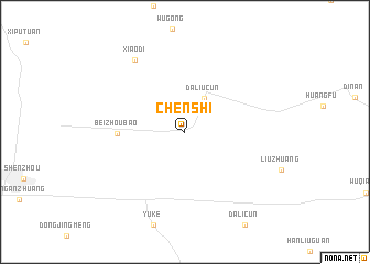 map of Chenshi