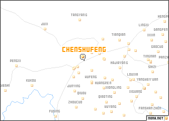 map of Chenshufeng