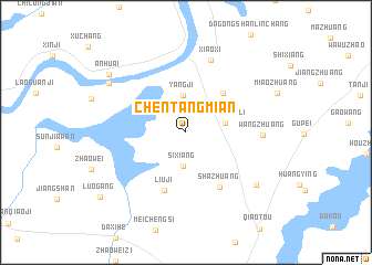 map of Chentangmian