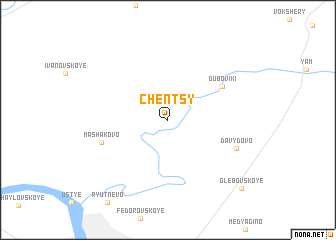 map of Chentsy