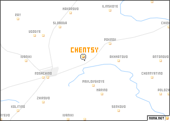 map of Chentsy