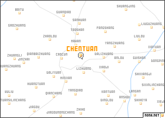 map of Chentuan