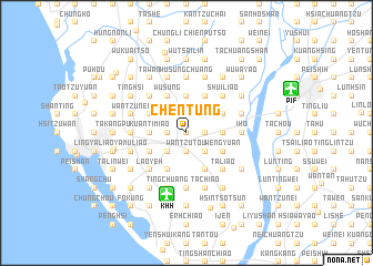 map of Chen-tung