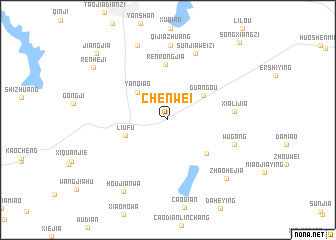 map of Chenwei