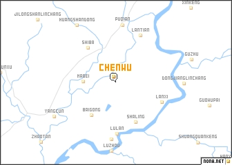 map of Chenwu