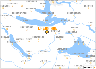 map of Chenxiang