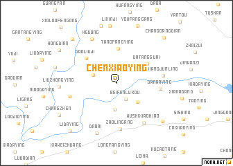 map of Chenxiaoying