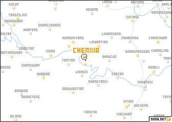 map of Chenxia