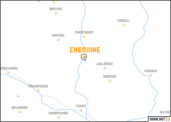 map of Chenxihe