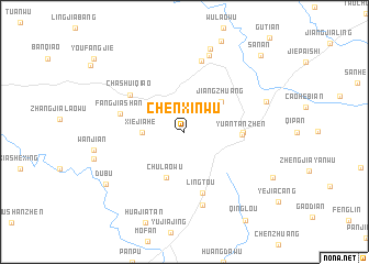 map of Chenxinwu