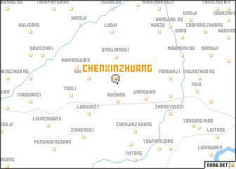 map of Chenxinzhuang