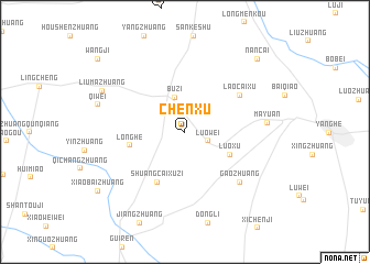 map of Chenxu