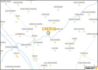 map of Chenxu