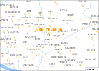 map of Chenyaogang