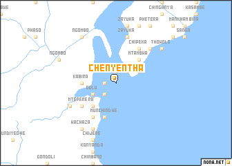 map of Chenyentha