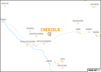 map of Chenzela