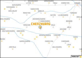 map of Chenzhuang