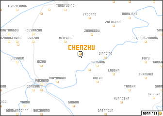 map of Chenzhu