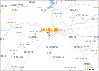 map of Chenziba