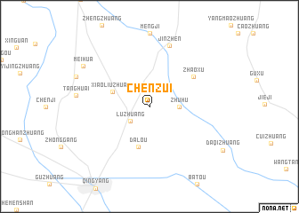 map of Chenzui