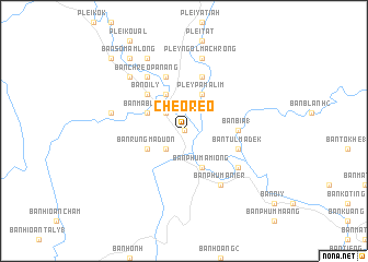 map of Cheo Reo